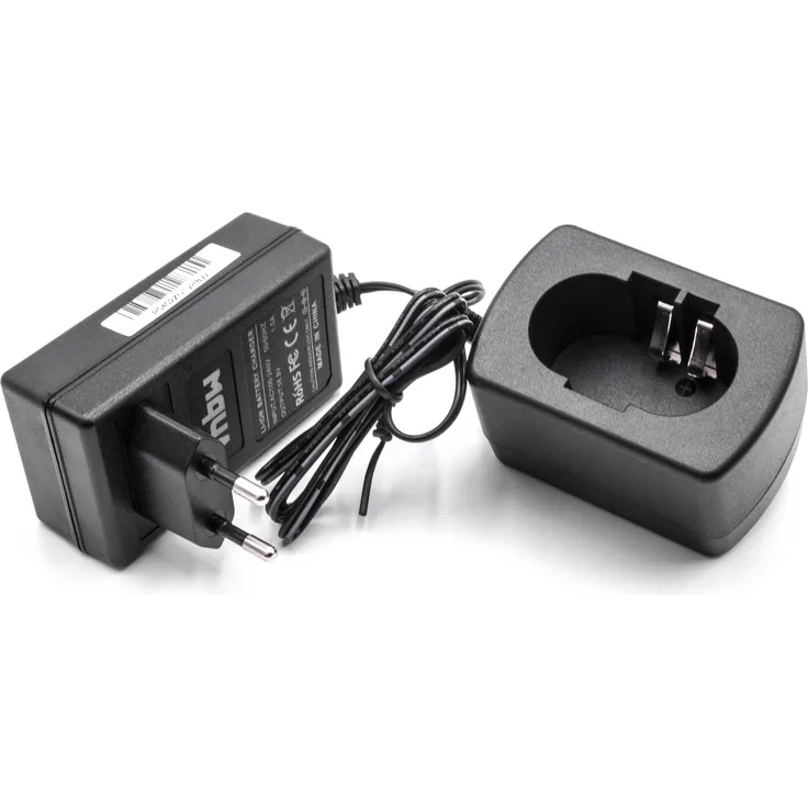 vhbw 220V Netzteil Ladegerät Ladekabel passend für Werkzeug Hitachi C-2, CJ 14DL, DH 14DL, DH 20DV, DS 14DAF2, DS 14DFL, DS 14DFLG, DS 14DL, DS 14DMR