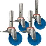 Krause Fahrrollensatz 125mm 4 Stück für KRAUSE ClimTec Gerüst