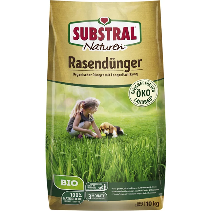 Substral Naturen Bio Rasendünger 10 kg – Bild 1