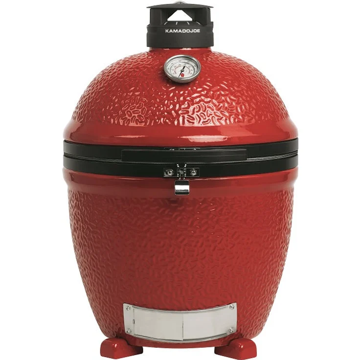 Kamado Joe Classic II Freistehend - Keramikgrill Holzkohlegrill Rot – Bild 1