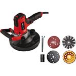 Einhell Wandbearbeitungssystem TE-DW 180 (1300 W, 0-3000 min.-1 Schwingzahl, 180 mm Schleifpapier-Ø, inkl. Mikroklett-Schleifteller, Diamantschleiftopf, Stahlbürsten, 6 Schleifscheiben)