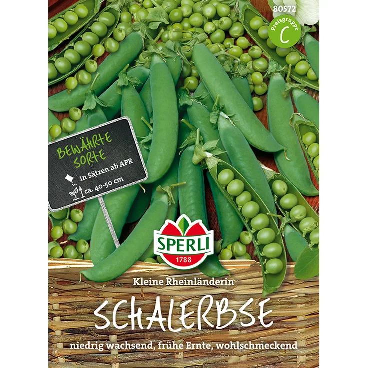 Sperli Schalerbse Kleine Rheinländerin Portion