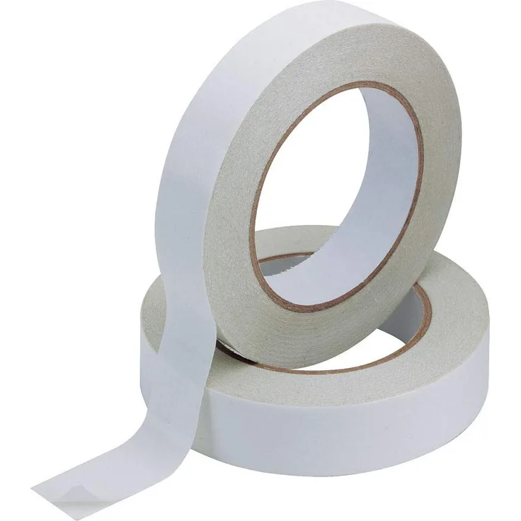 Q Connect Doppelseitiges Klebeband, 25 mm x 33 m