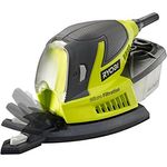 Ryobi Schleifmaschine 100 W, mit 5 Schleifblätter, inkl. Fingerschleifer für präzises Schleifen, RPS100-S