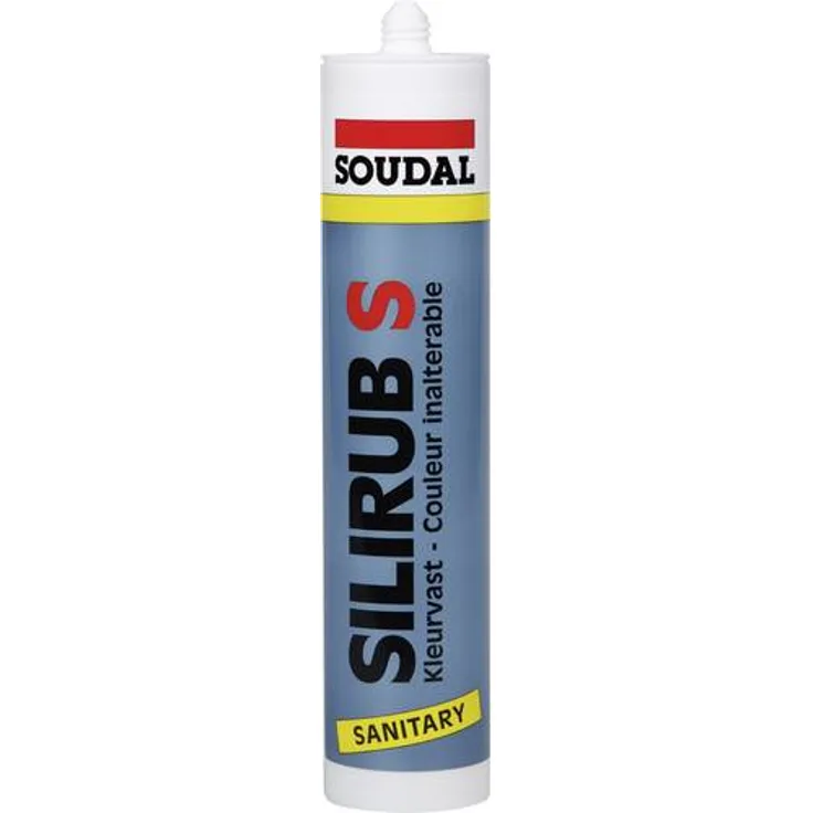 Soudal Silirub S Silikon Herstellerfarbe Transparent 9500 310ml