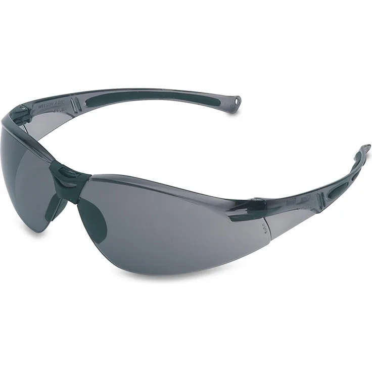 Honeywell 1015368 A800 Sporty Safety Eyewear Frame with TSR Anti-Scratch Lens - Grey