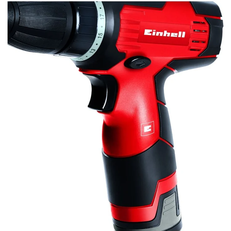 Einhell Akkuschrauber TH-CD 12-2 Li (Lithium Ionen, 12 V, 1,3 Ah, 2 Gang, 24 Nm, Ladegerät, Koffer) – Bild 4