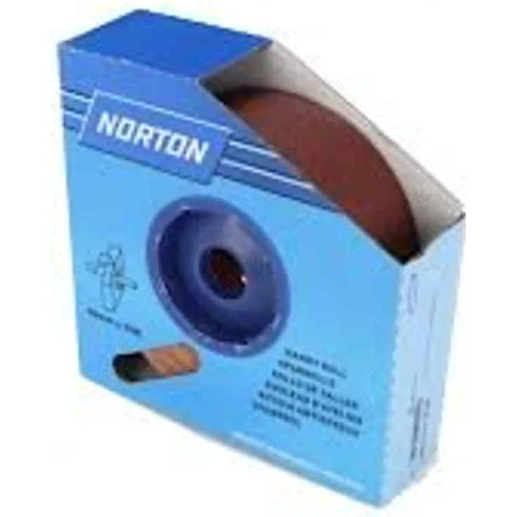 Norton 63642531818 Norton R222 handyroll 50 mmx25mgrit 100