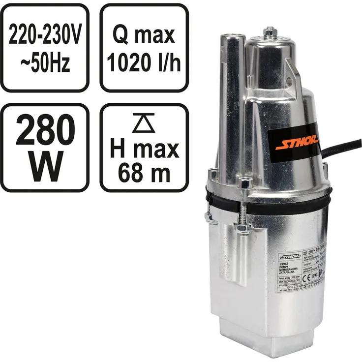 Toya Membranpumpe 280 Watt Typ 79943