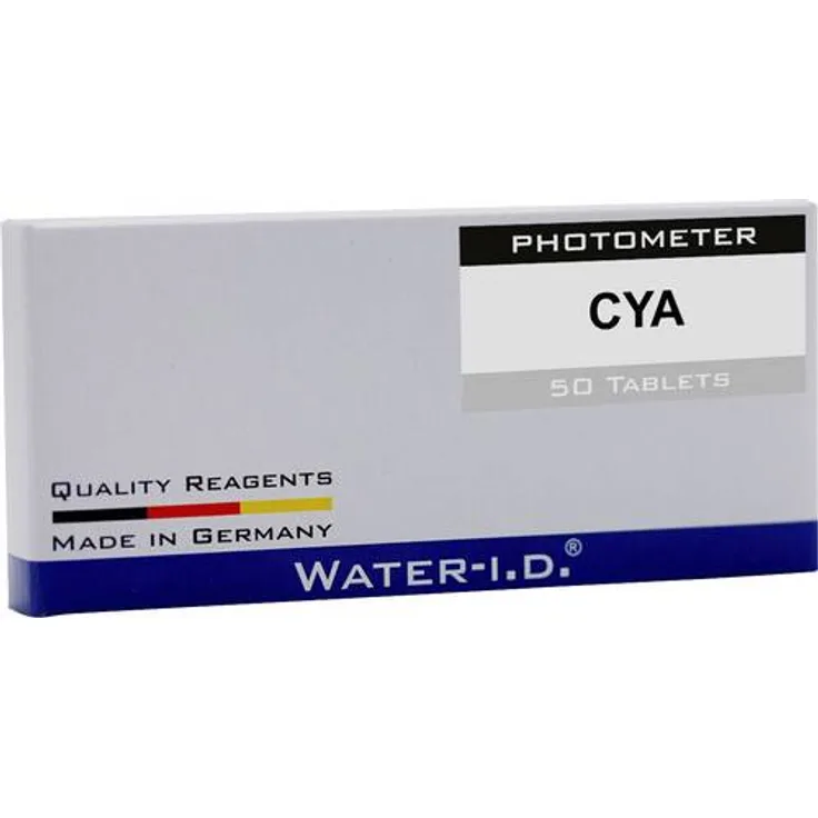 Water ID 50 Tabletten Cyanursäure für PoolLAB Tabletten