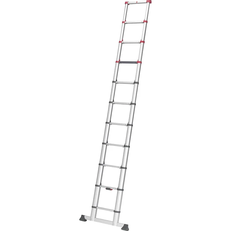 Hailo FlexLine, Alu-Sicherheits-Teleskopleiter, 11 Sprossen – Bild 2