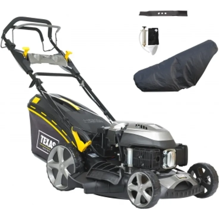 TEXAS RL 515 TRWE Benzin Rasenmäher Motormäher 51cm Radantrieb 4-Gang E-Start