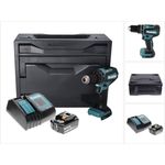 Makita DHP485SG1X Akku Schlagbohrschrauber 18 V 50 Nm Brushless + 1x Akku 6,0 Ah + Ladegerät + Makbox