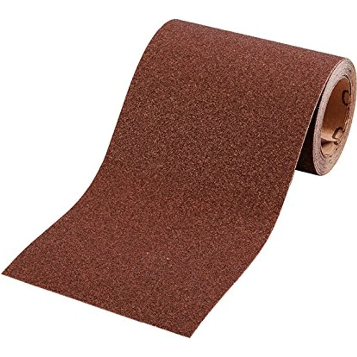 kwb Schleifpapier auf Rolle - Schleifpapier-Rolle 5 m für Metall, Holz, Lack 115 mm, Korn K-60 - Preisvergleich – Bild 1