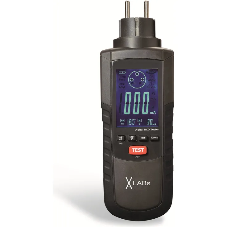 GT0010: VA LABs RCD-Prüfgerät GT0010, 195 - 253 V AC