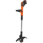 Black+Decker Akku-Rasentrimmer Powercommand EasyFeed, 18V 4,0Ah, inkl. Akku und Ladegerät, 30 cm Schnittbreite, für größere Flächen STC1840EPC