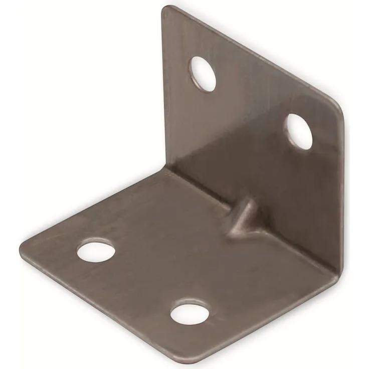Winkelverbinder, Edelstahl, 28x28x35 mm, 10 Stück