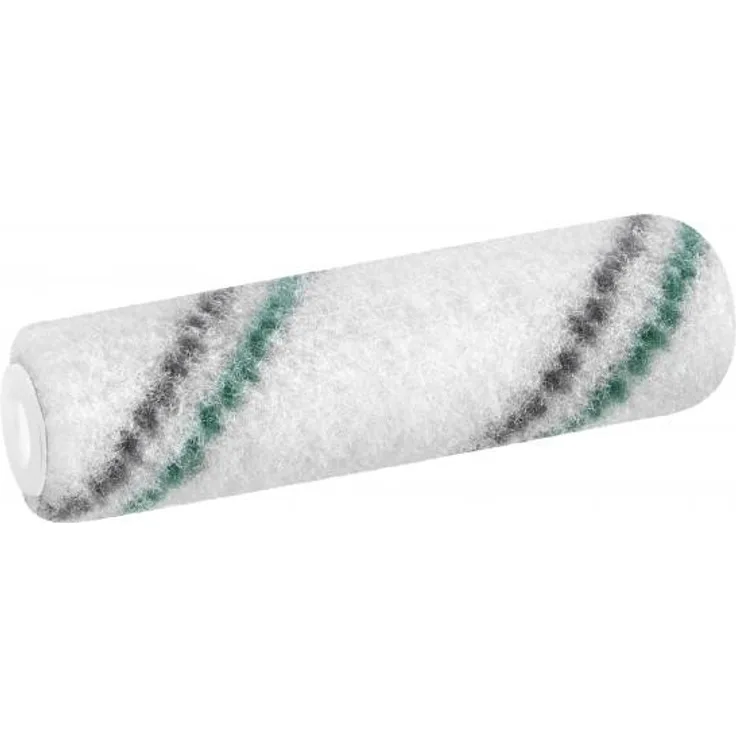 COLOR EXPERT 2 Lasurwalzen Lasurrolle Nylon Grün-Grau für glatte Untergründe 2 Stk. 10 cm