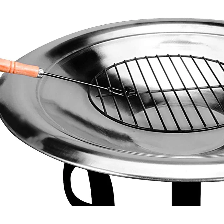 Deuba Feuerstelle aus Edelstahl Ø 75cm (101097) – Bild 4