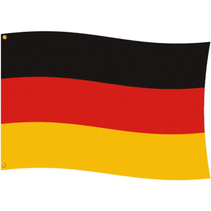 Riethmüller 400201 - Stofffahne Deutschland, 150 x 90 cm
