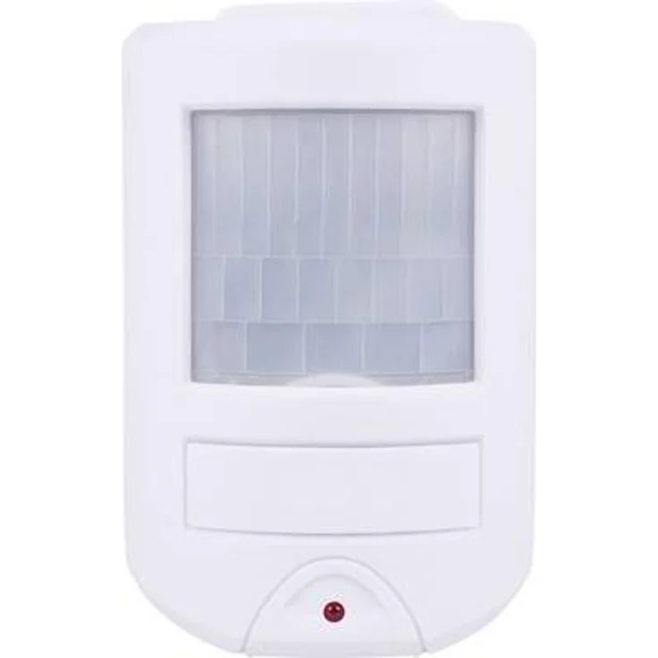 Smartwares SC45 Bewegungssensor mit Alarmfunktion Drahtloser Minialarm-Kompaktalarm, weiß