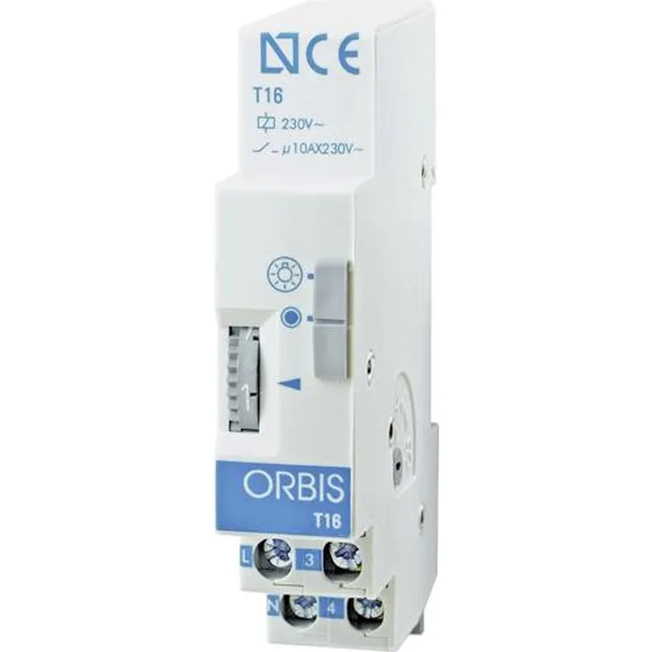 ORBIS Zeitschalttechnik T-16 Treppenhaus-Lichtautomat 230 V-AC 1 St. Zeitbereich: 45s - 7 min