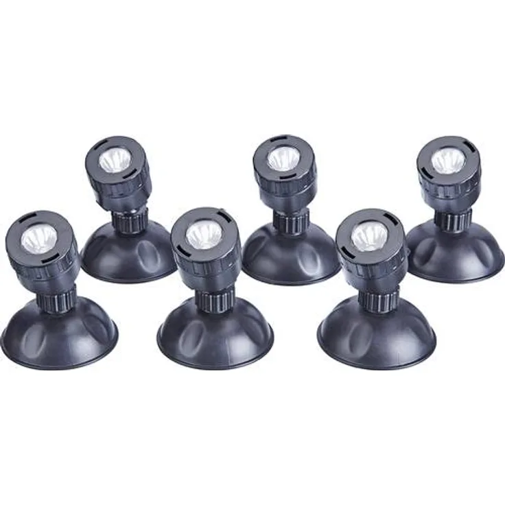 Pontec 43187 Unterwasserbeleuchtung LED 0.5W Schwarz