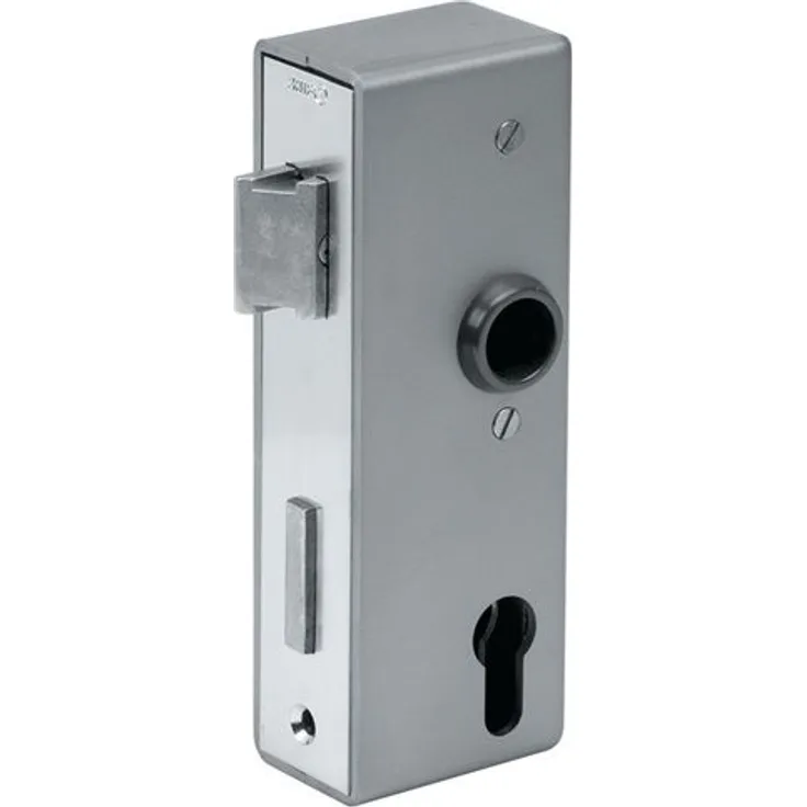 AMF Schlosskasten,schmal 141U,blk DIN L/R Maß A 30 Maß B 60 Maß C 172mm