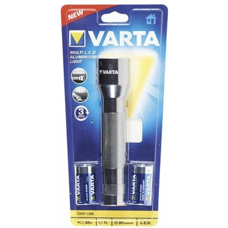 Varta LED-Taschenlampe Multi LED Aluminium Light 2C – Bild 2