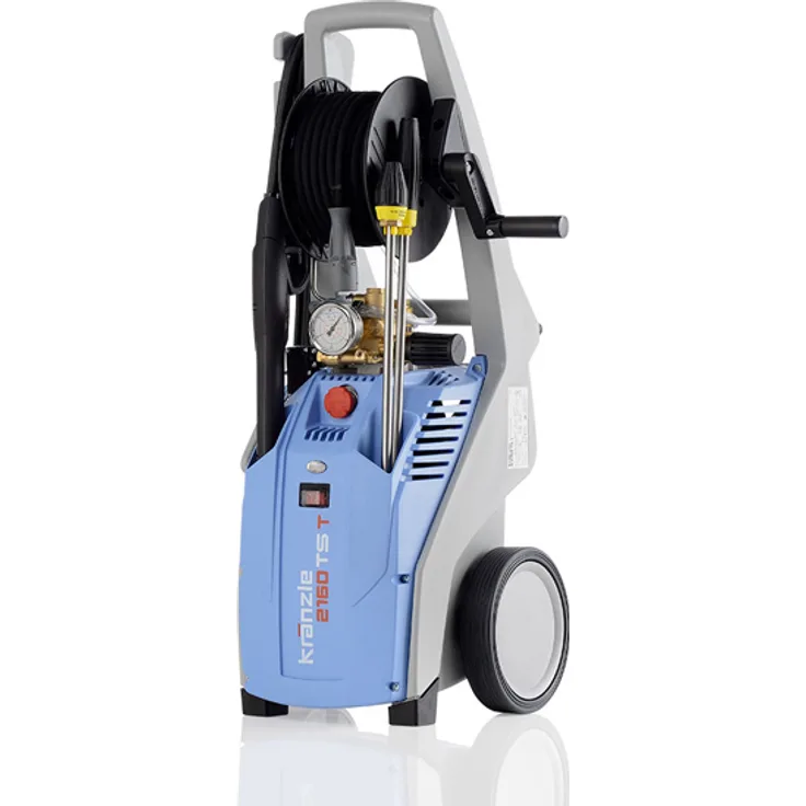Kränzle K2160 TST-230V Spannung 1-50Hz, 140bar 14MPa-Steck D12, SK, V-Jet inkl. Schlauchtrommel Hochdruckreiniger