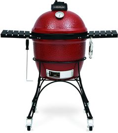 Kamado Joe KJ23RH Holzkohlegrill Classic Joe red, aus Keramik, rot
