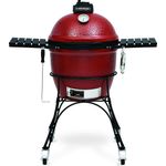 Kamado Joe KJ23RH HolzkohlegrillClassic Joe red, aus Keramik, rot,