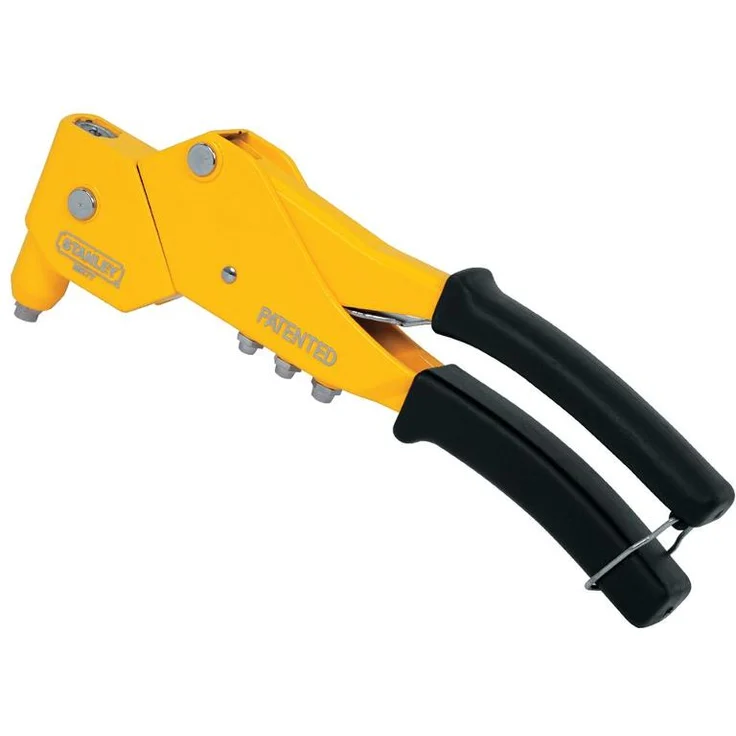 Stanley Blindnietzange (mit rechtwinkligem Kopf, automatischer Ausstoß, Ø2-3-4-5 mm Stahl-und Aluminiumnieten) 6-MR77