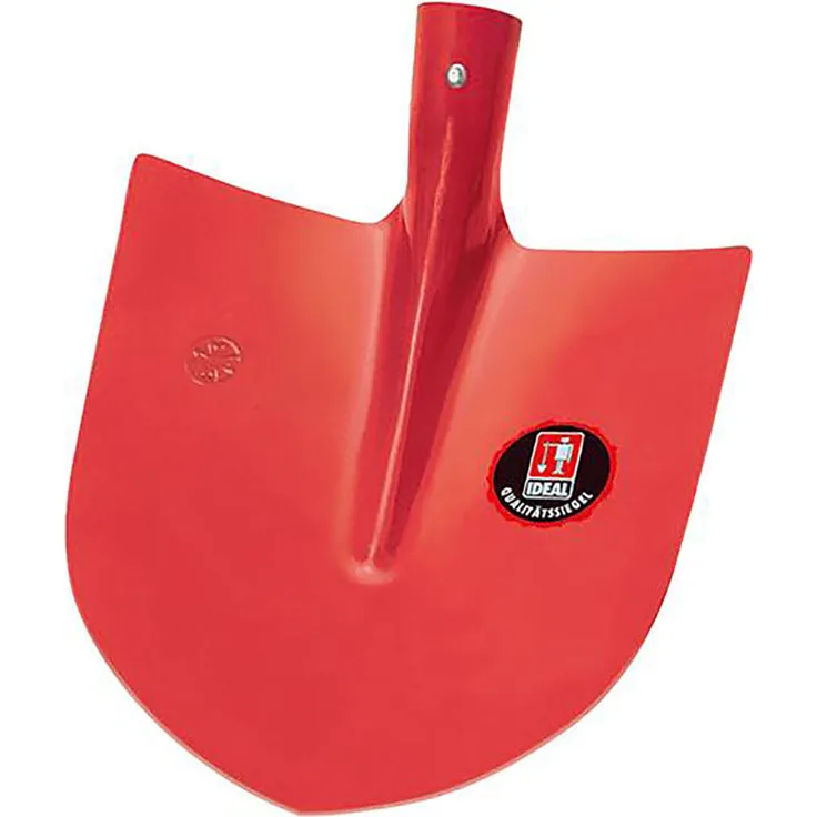 Ideal Frankfurter Schaufel Gr.5rot, gehärtet, o. Stiel