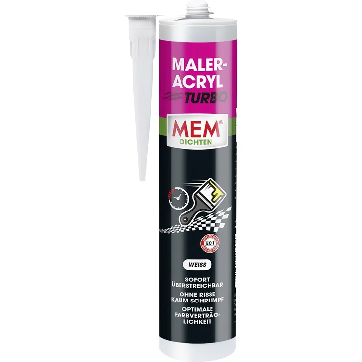 MEM Maler-Acryl Turbo weiß, 300 ml