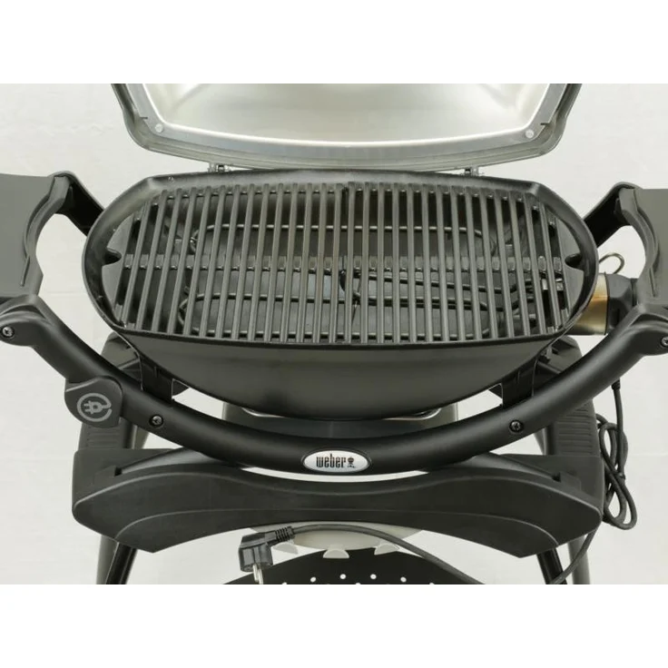 Weber Q 2400 Stand Dark Grey Elektrogrill, 2200 Watt, Maáe 103 x 130 x 68 cm – Bild 3
