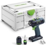 Festool T 18+3-Basic Akku-Bohrschrauber 18V 50Nm 3Ah + Koffer - ohne Akku - ohne Ladegerät (576448)