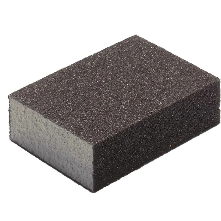 KLINGSPOR Schleifklotz, flexibel, 4-seitig bestreut, SK 500 Abm.: 100x 70x25, Korn: 180 (225167)