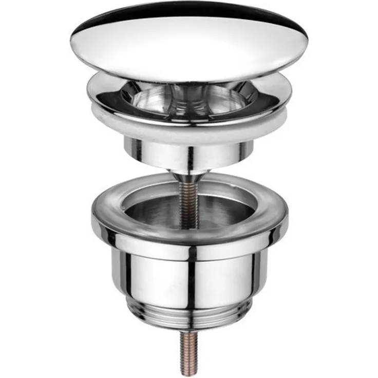 Cornat T317402 Permanent-Ablauf 1 1-4 Zoll, chrom