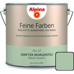 Alpina Feine Farbe No. 12 2,5 l, blasses graugrün, Sanfter Morgentau