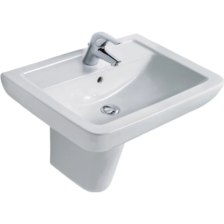 SANICOMFORT Waschtisch »Base cubo«, Breite: 60 cm, eckig