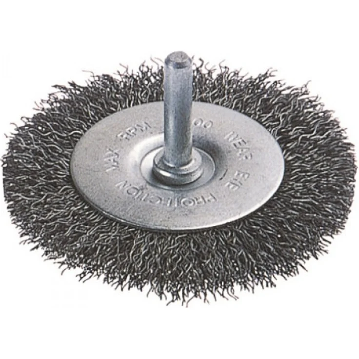 wolfcraft 1 Scheiben-Drahtbürste S=6 mm ø100x20 mm