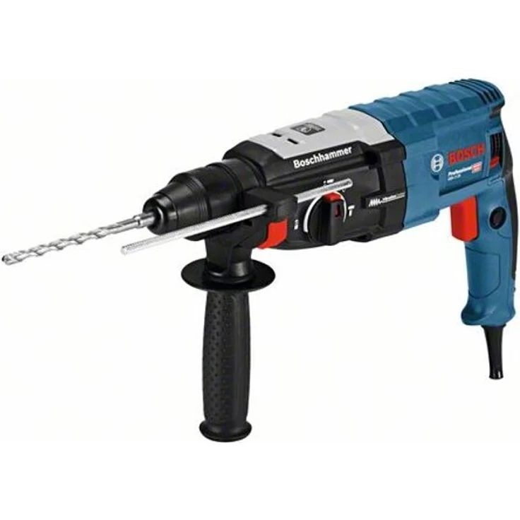 Bosch Professional Bohrhammer GBH 2-28 (880 Watt, mit SDS-Plus Aufnahme, bis 28 mm Bohr-Ø, Rückschlag-Schutz, L-Boxx Systemkoffer, ohne Schnellspann-Bohrfutter) – Bild 1