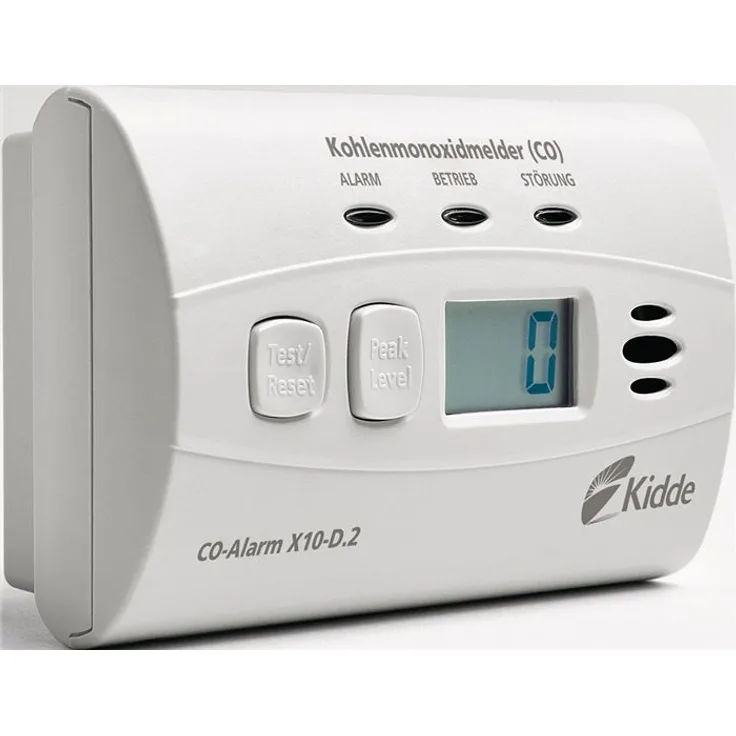 Kidde CO-Alarm X10-D.2 Kohlenmonoxidmelder, weiß, 1 Stück