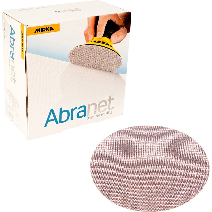 Mirka 9 a-241 180 6 Körnung 180 mesh Schleifmittel Staub Schleifscheiben, Box von 50 Scheiben