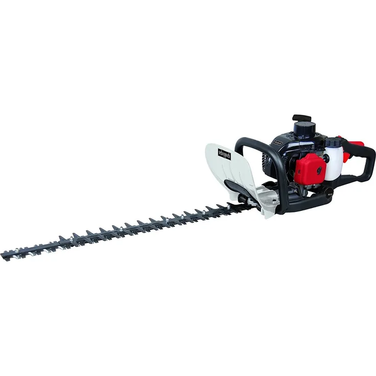 Scheppach Benzin-Heckenschere HTH250/240P 1,0 PS, Schnittlänge: 600 mm, Schnitt- Ø: 27 mm, 180° drehbarer Handgriff mit Vibrationsschutz, Schnellstop-Bremsfunktion