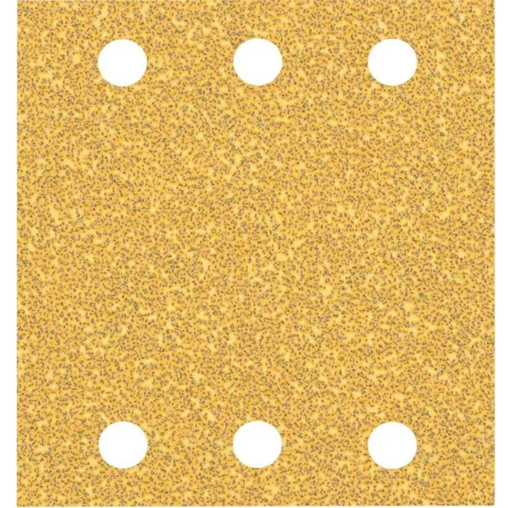 Expert C470 Schleifpapier mit 6 Löchern für Schwingschleifer, 115 x 107 mm, G 40, 10-tlg. - Preisvergleich – Bild 1