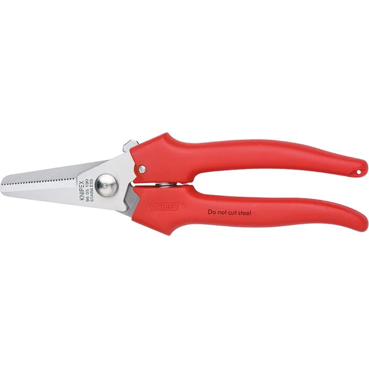 KNIPEX 95 05 190 Kombischere mit Kunststoff umspritzt 190 mm