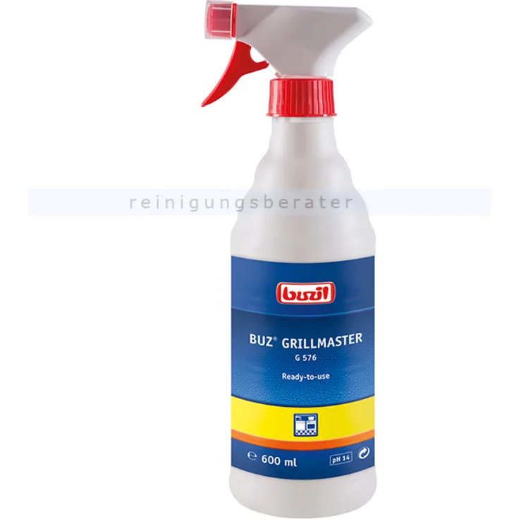 Grillreiniger Buzil G576 BUZ Grillmaster ready-to-use 600 ml gebrauchsfertiger Grillreiniger