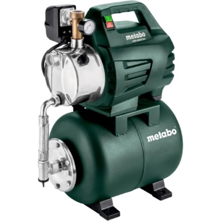 Metabo Hauswasserwerk HWW 4000-25 Inox Hauswasserwerk 4.000 l/h 8 m|45 m 4,5 bar – Bild 1